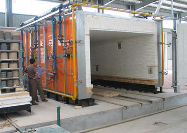 품질  1500 ℃ Gas Medium And High Temperature Firing Shuttle Kiln 공장