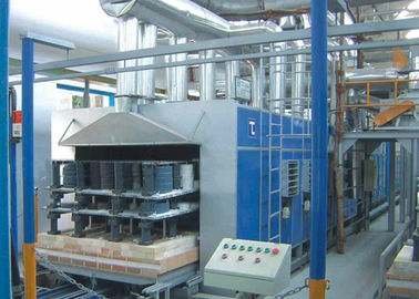 품질  Gas Medium And High Temperature Automatic Temperature Control Firing Shuttle Kiln 공장
