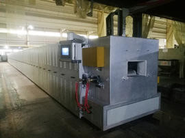 고 정밀도 메쉬 벨트식 광학유리 스트립 소둔로, 맥스. 750 'Ｃ