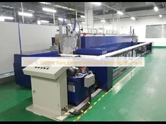 1700 °C 전기 희토류 지구 연속 Mesh 벨트 오븐
