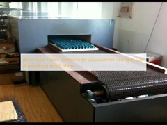 질소 가스 대기 용용 비벨 기어 롤러 전송 유리 가구