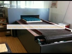 메시 벨트 타입 광 유리 스트립 정밀 반열 오븐