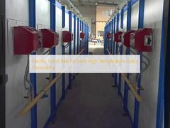 전기 메쉬 벨트 용광로 고온 유리 장식